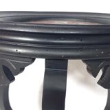 Napoleon III Style Harness in Blackened Wood and Red Marble