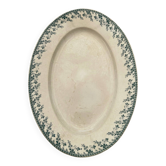 Gien earthenware plate model Montigny
