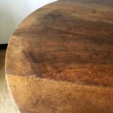 Table à volets ancienne en bois massif