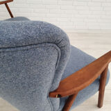 Danish sofa by Erhardsen & Andersen, completely renovated - reupholstered, 70s