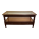 Wood and glass coffee table