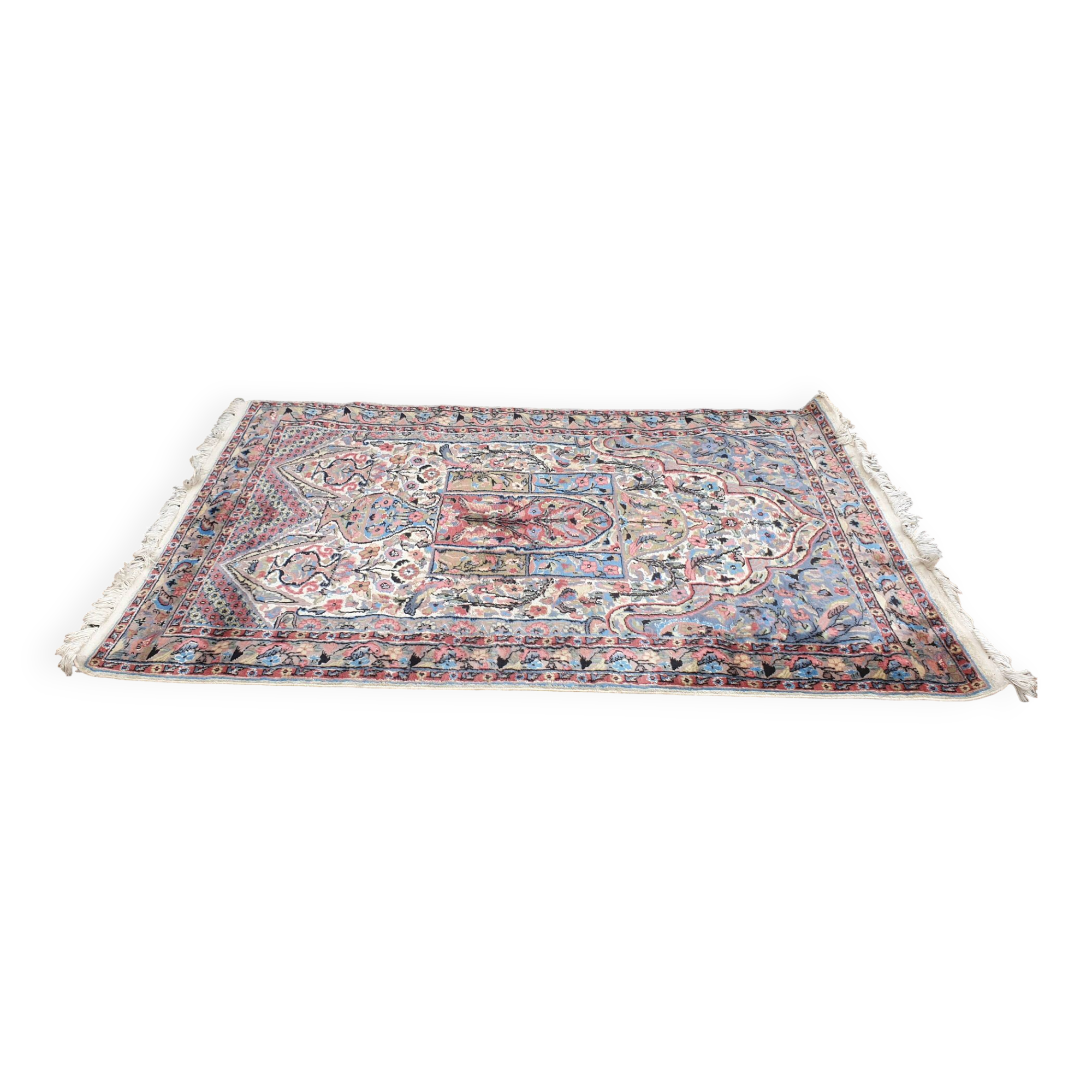 Tapis d'Orient laine de soie