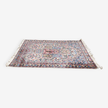 Oriental silk wool rug