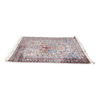 Oriental silk wool rug