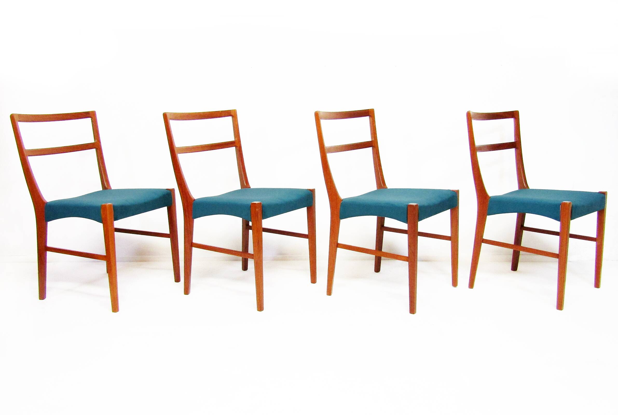 Four 1960s Danish Dining Chairs by Johannes Andersen for Bernhard Pedersen