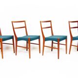 Four 1960s Danish Dining Chairs by Johannes Andersen for Bernhard Pedersen