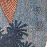Lithographie en couleurs Hokusai