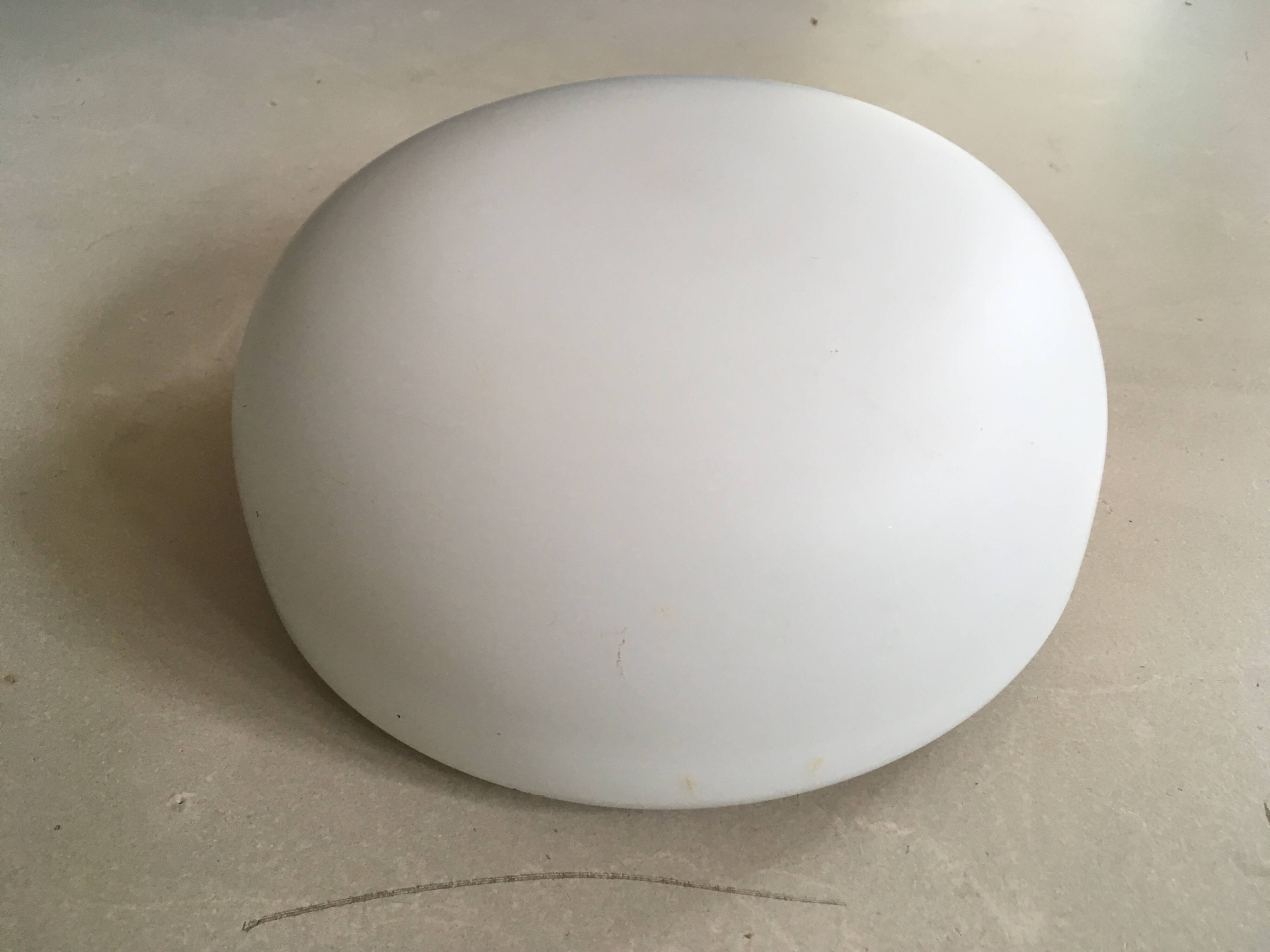 Vintage opaline wall or ceiling light