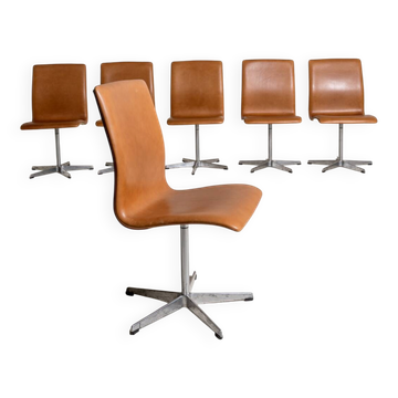 “Oxford” chairs by Arne Jacobsen for Fritz Hansen, 1969