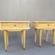 Pair of art deco bedside tables
