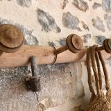 Wooden coat hooks from the 1930s