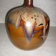 Vintage ceramic openwork ball lamp foot
