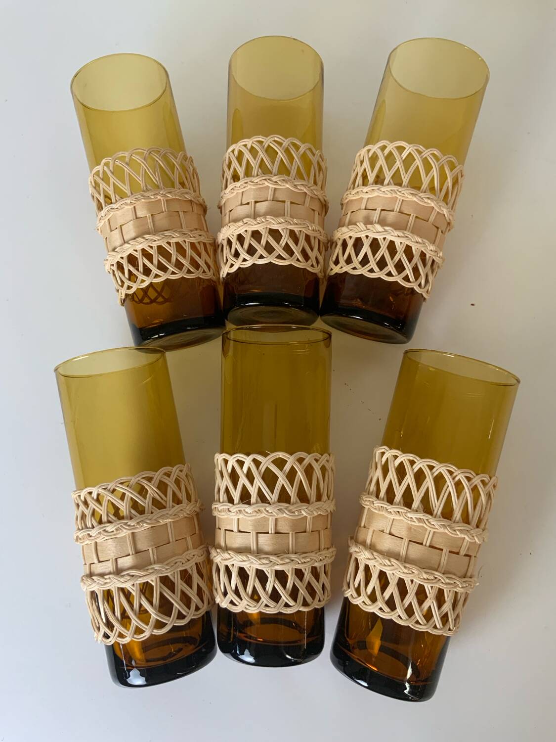 6 long drink glasses