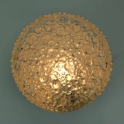 No. 1 of 2- staff ceiling lamp or wall lamp model a 226 bubble glass 60s70s