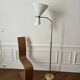 Adjustable Diabolo floor lamp in brass - 1950s