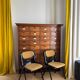 Black back chairs by G. Piretti & E. Ambas, Italy, 1980s