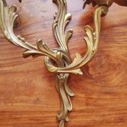 Paire d'appliques en bronze doré de style Louis XVI