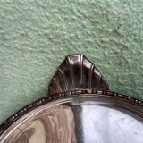 Silver metal tray
