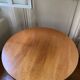 Large round Scandinavian coffee table by Ilse Möbel, vintage 1960s
