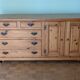 Grand buffet en bois massif 180 cm – Fabrication Bostic