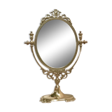 Miroir psyché en laiton 27x38cm