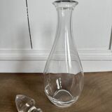 Vintage drop-shaped carafe