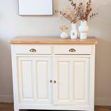 Renovated solid wood Parisian buffet