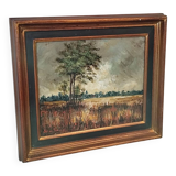 Julien Porisse (1927): Oil on canvas signed