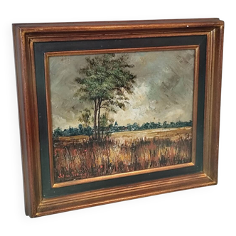 Julien Porisse (1927): Oil on canvas signed
