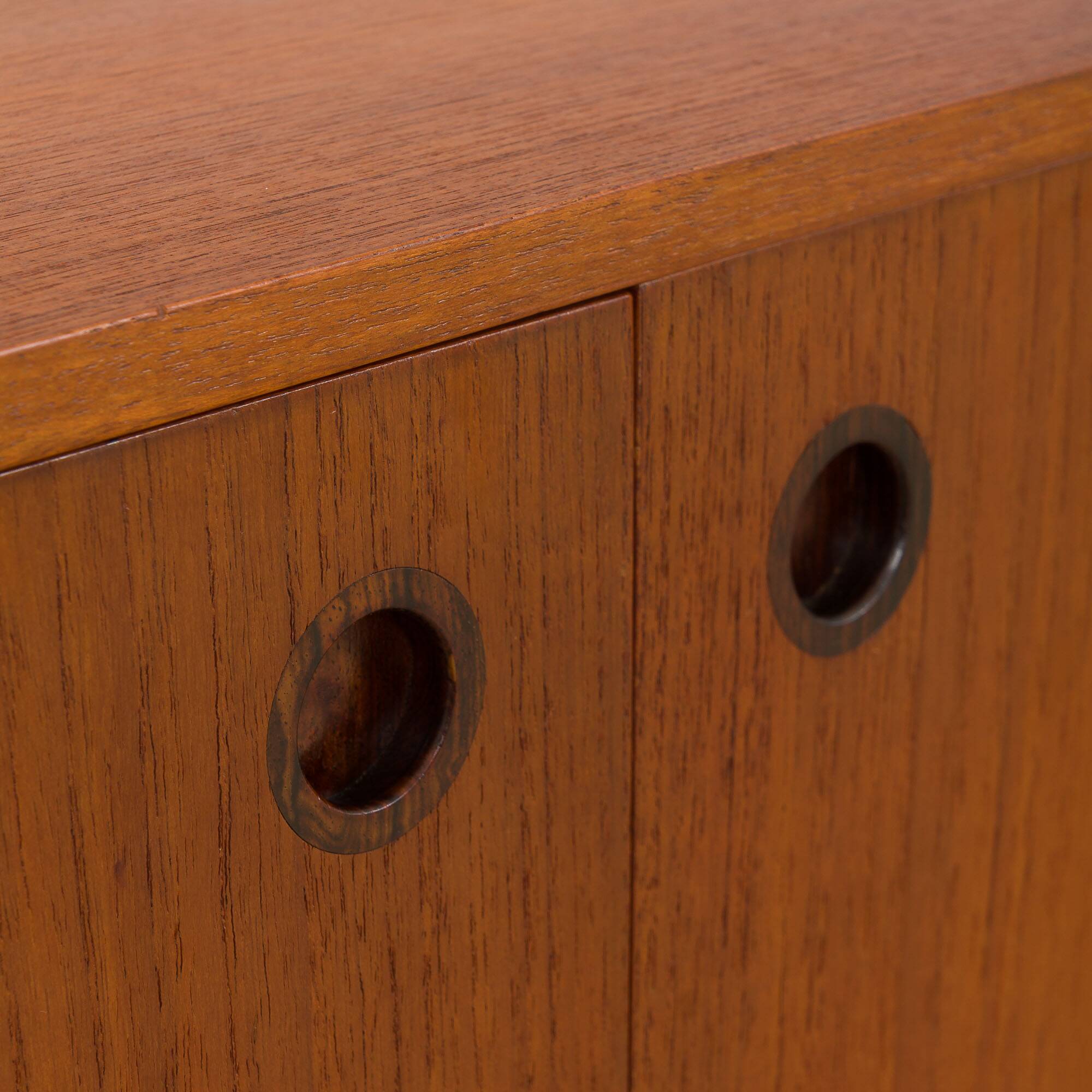 Set of 2 teak credenzas by Aksel Kjersgaard Danish sideboard, 1960s