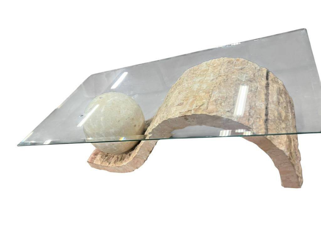 Vintage Magnussen Ponte Stone Coffee Table