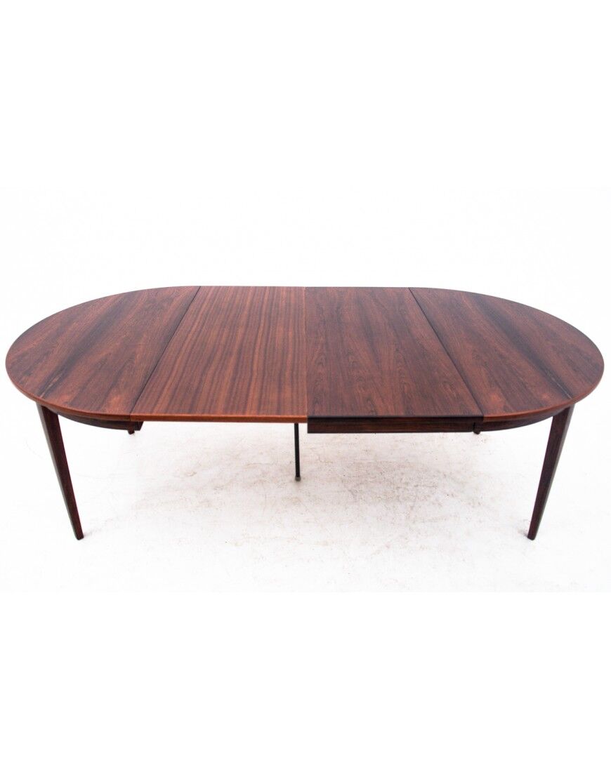 Rosewood dining table, Denmark, 1960s. After restoration.