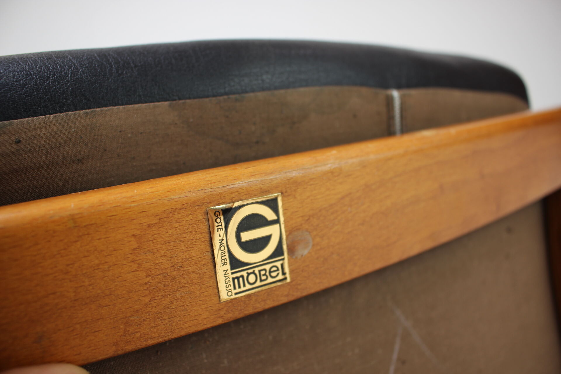 Mid-century swivel Chair by Gote Mobler, 1960's.