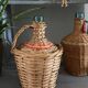 Demijohn dressed in rattan