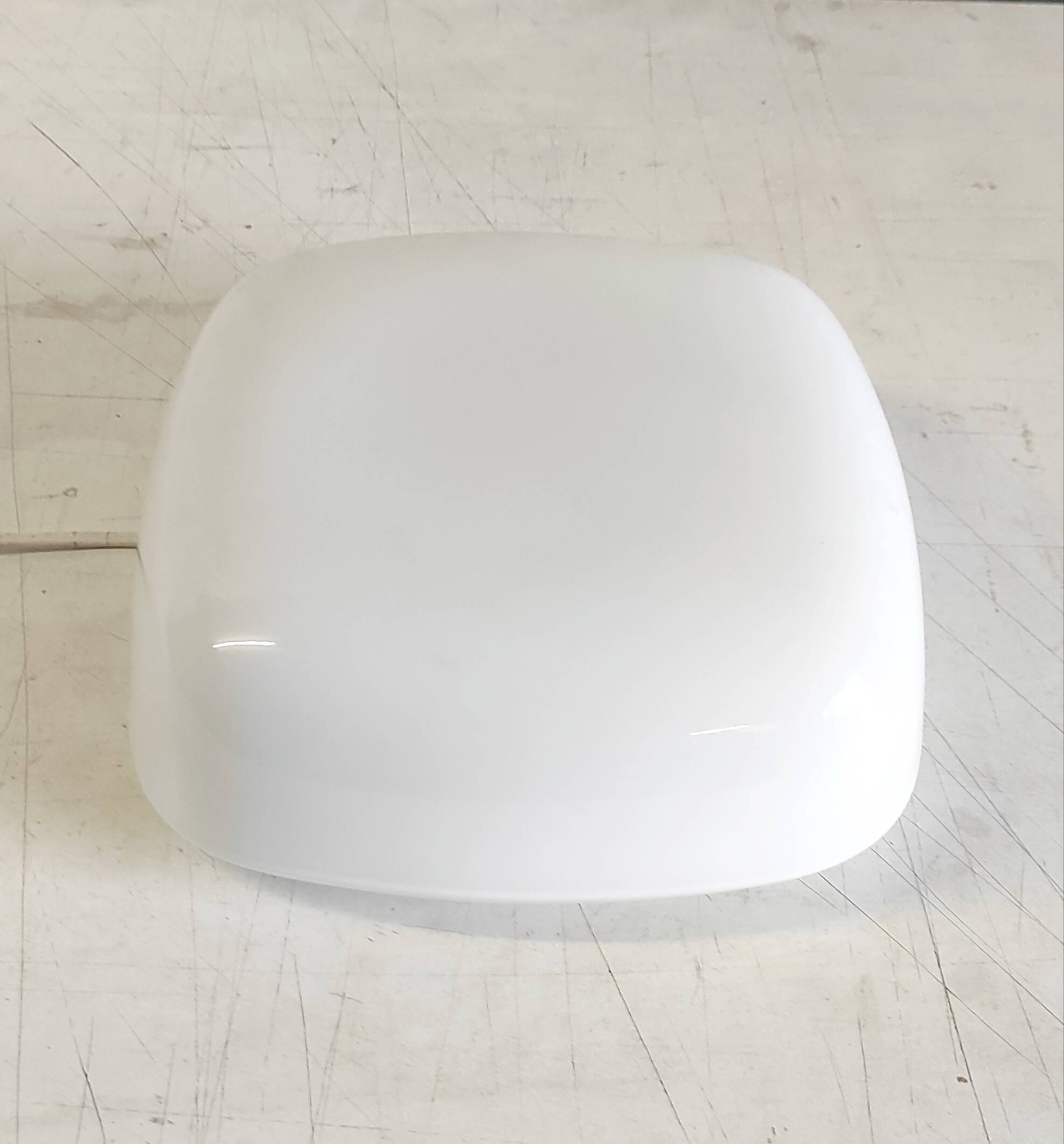Ceiling light or square opaline globe wall light - 1950s/60s