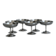 6 stainless steel cups