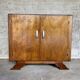 ✨🪵 Vintage honey oak sideboard – 2 doors – Art Deco style 🪵✨