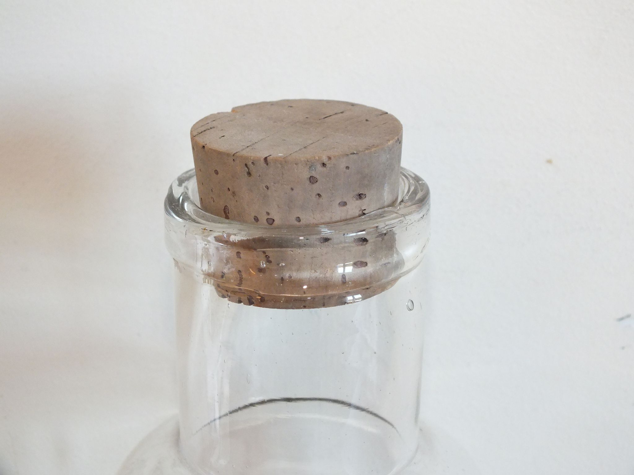 Glass pharmacy bottle or bottle - laboratory, apothecary