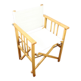 Vintage italian directors folding chair from calligaris