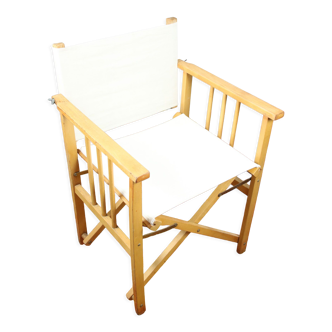Vintage italian directors folding chair from calligaris