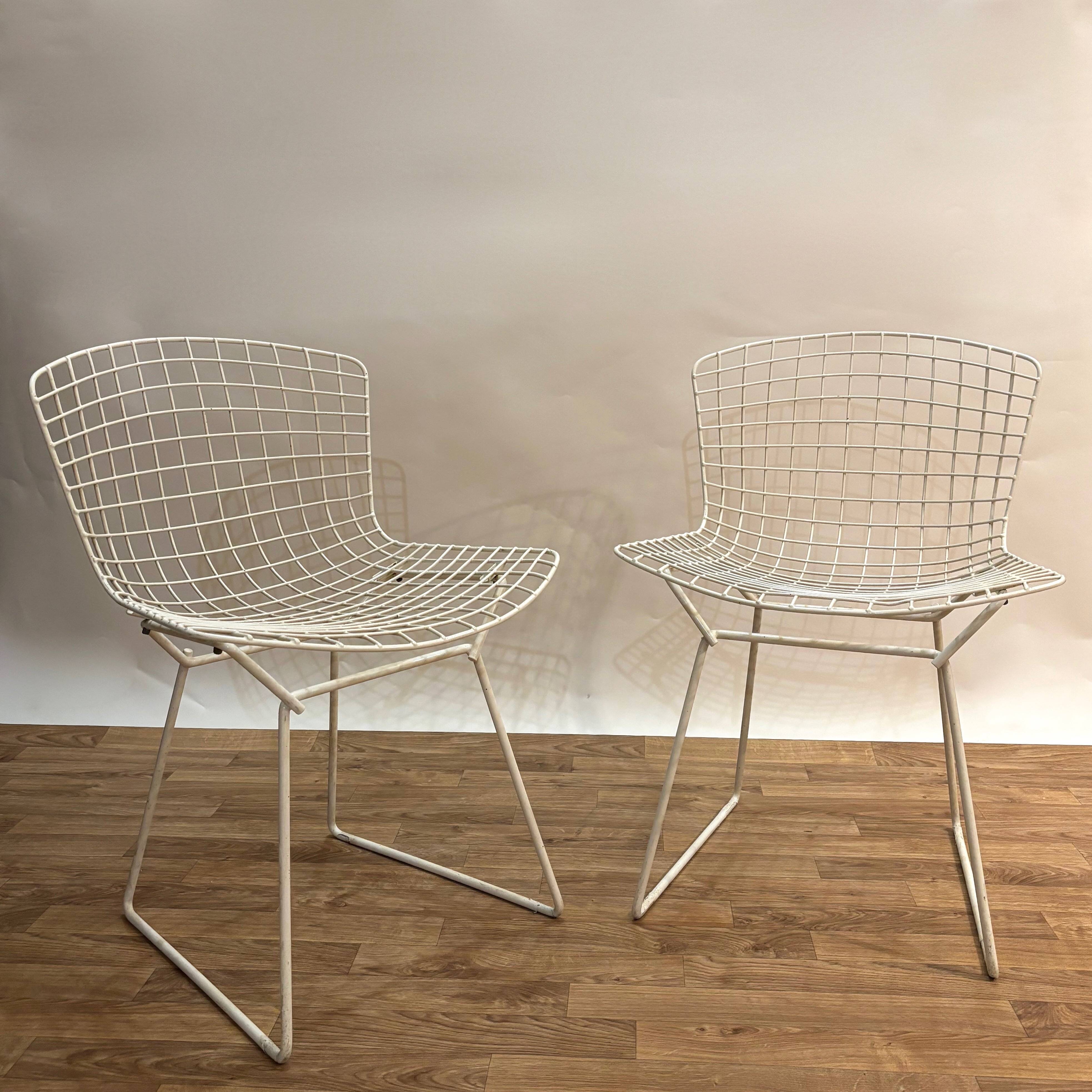 Pair of Harry Bertoia chairs