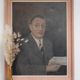 Portrait man year 1948
