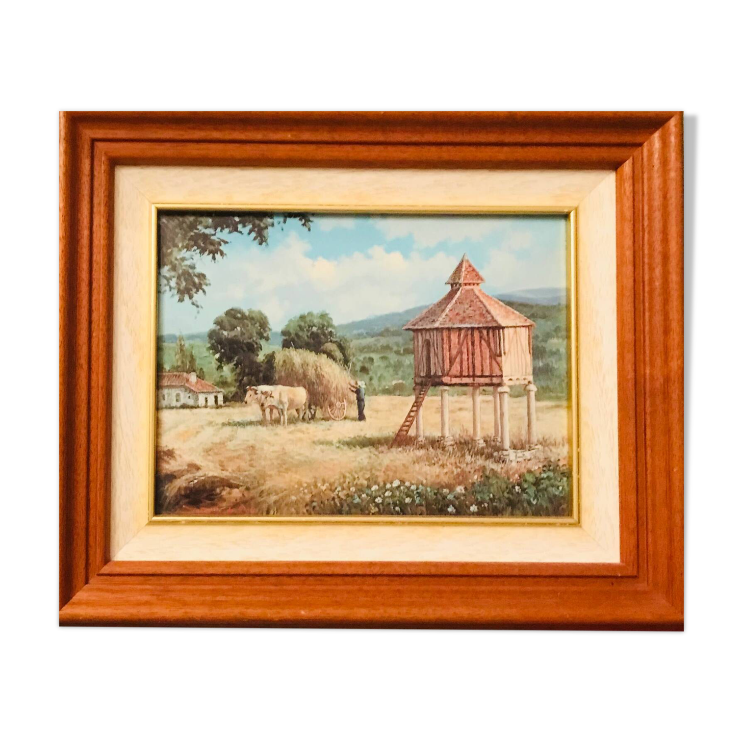 Mogliani France Painting Picture Reproduction