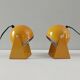 Paire de lampes de table italiennes des années 70.