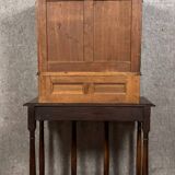 Superb Renaissance style walnut display cabinet circa 1850