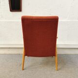 Vintage red armchair