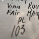 Coupe Faïence Vieux Rouen