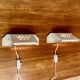 Pair of industrial wall lights scandinavian design 1950.