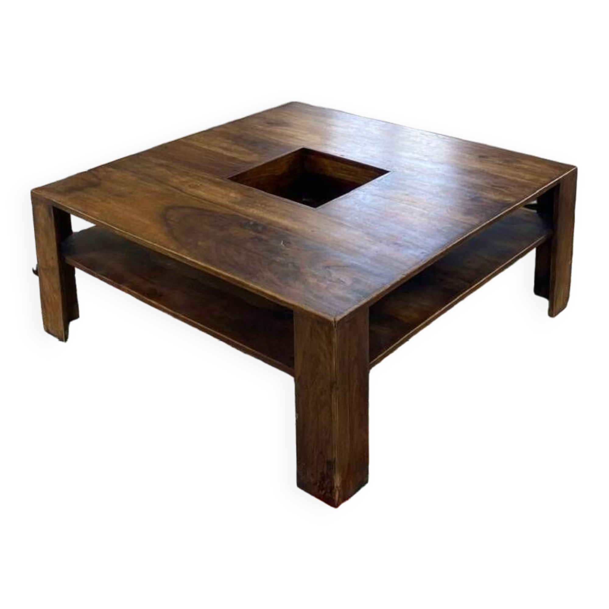 Exotic wood coffee table