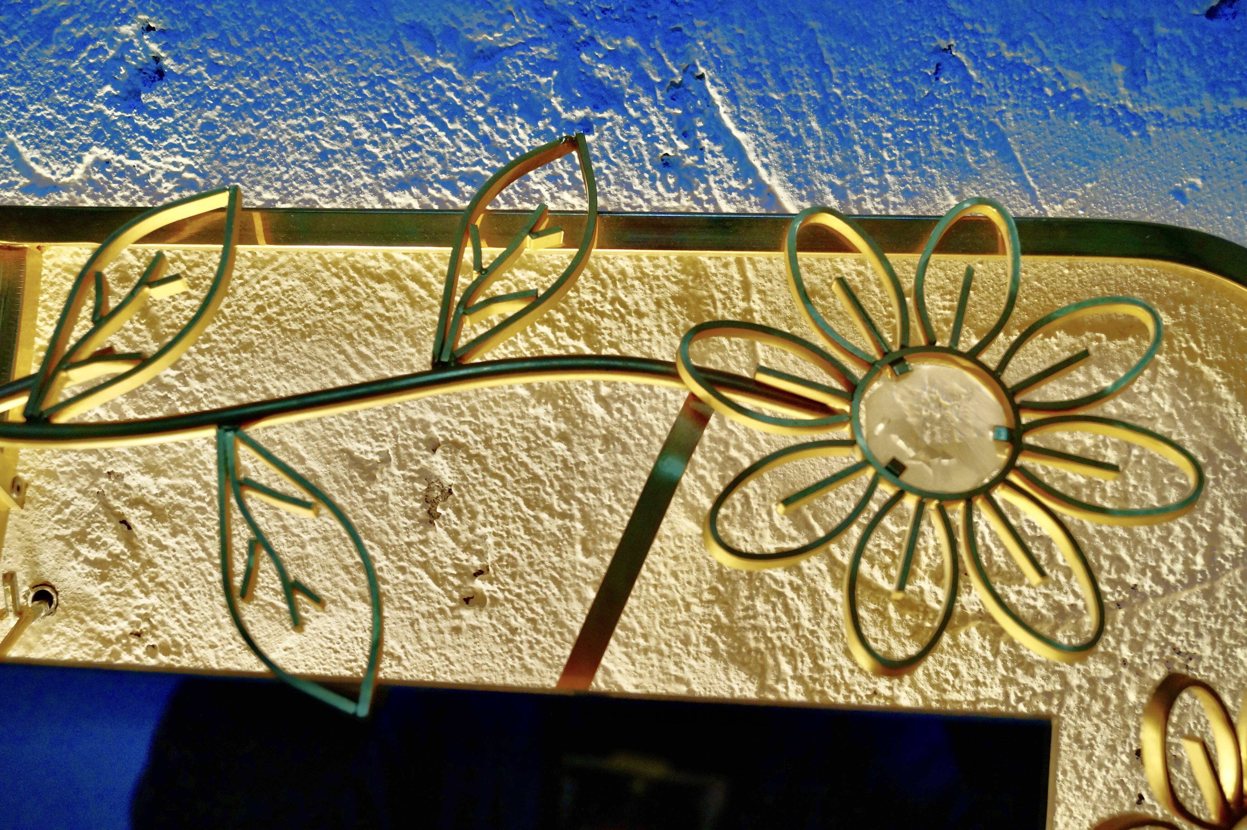 Mirror by Palwa, illuminated, 70s